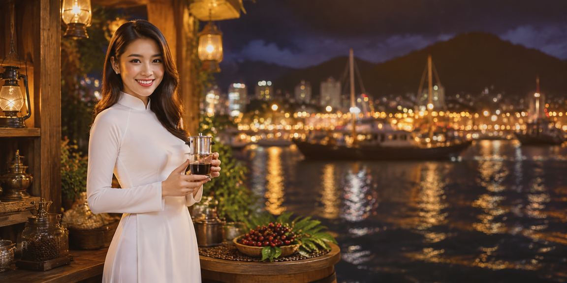Thiếu nữ Nha Trang trong tà áo dài trắng – hình ảnh gợi nhớ ưu đãi VIP đặc sắc tại miền Trung